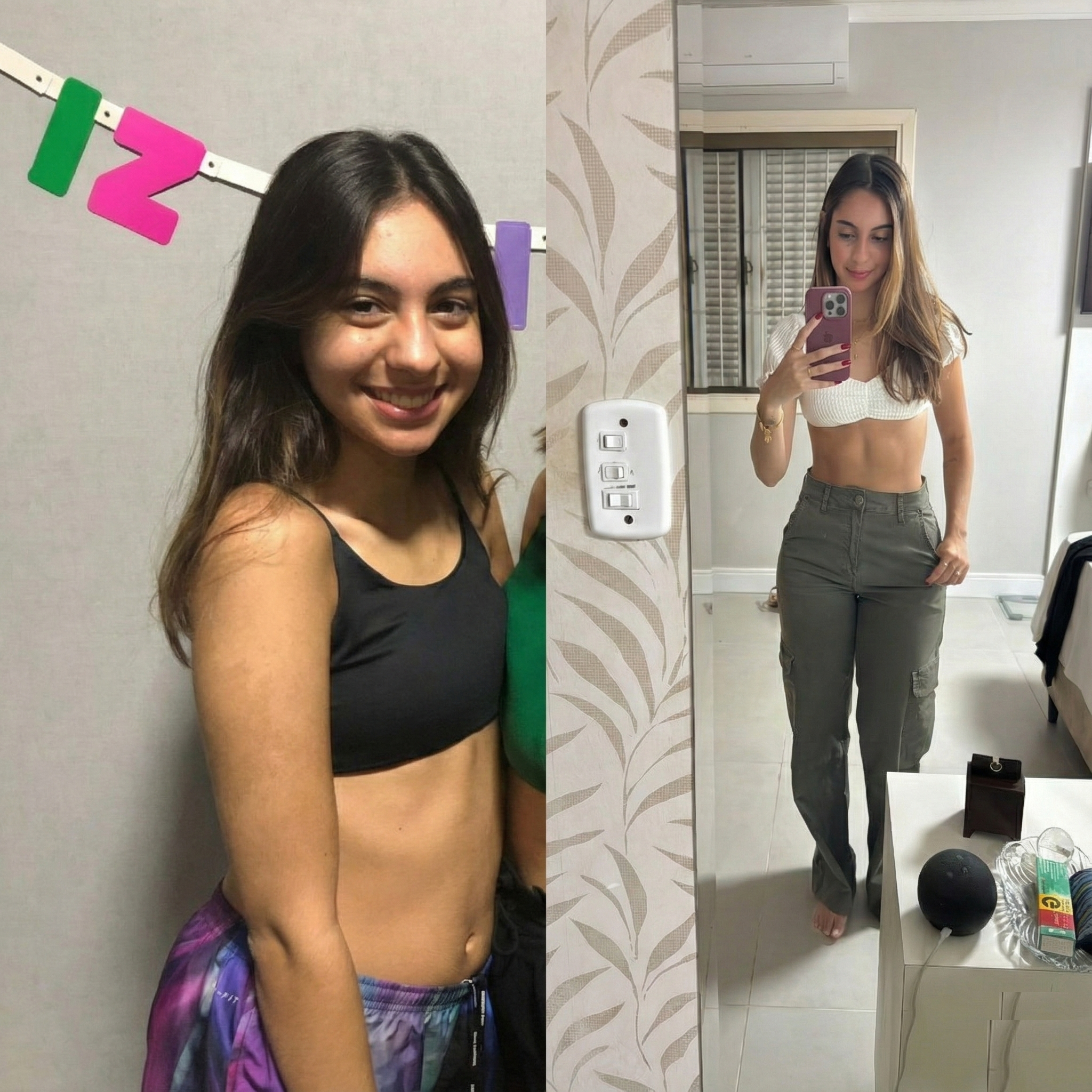 Antes e Depois Ana Julia