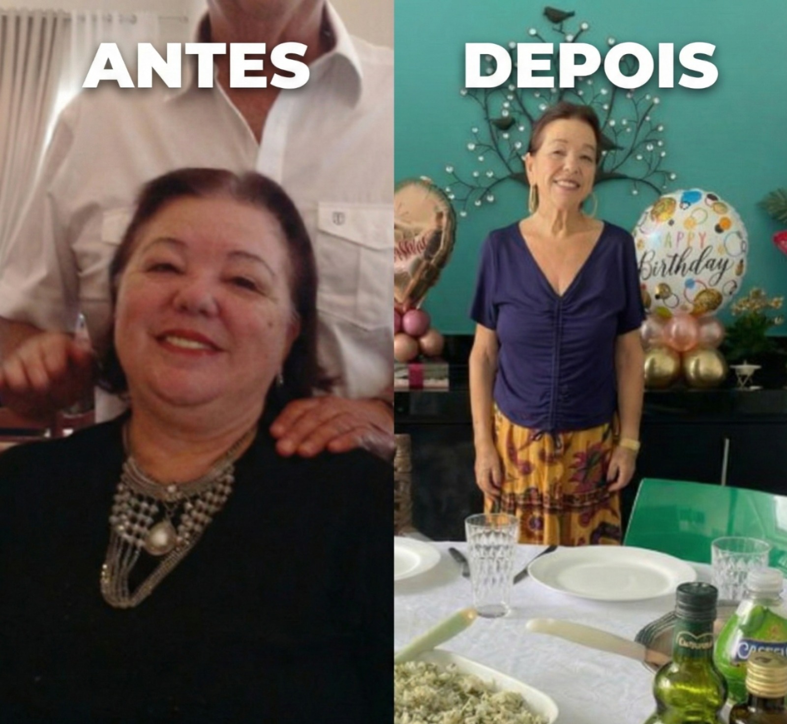 Antes e Depois Maria José